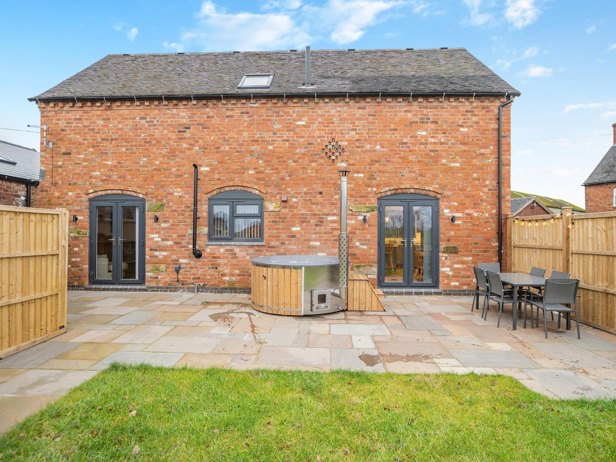Вілла Babbling Brook Barn Abbots Bromley Екстер'єр фото